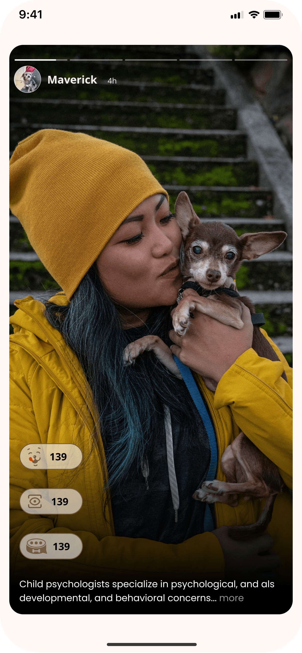 Pet Stories That Matter - Share your pet's daily adventures with people who actually care. No more eye-rolls from non-pet peop...